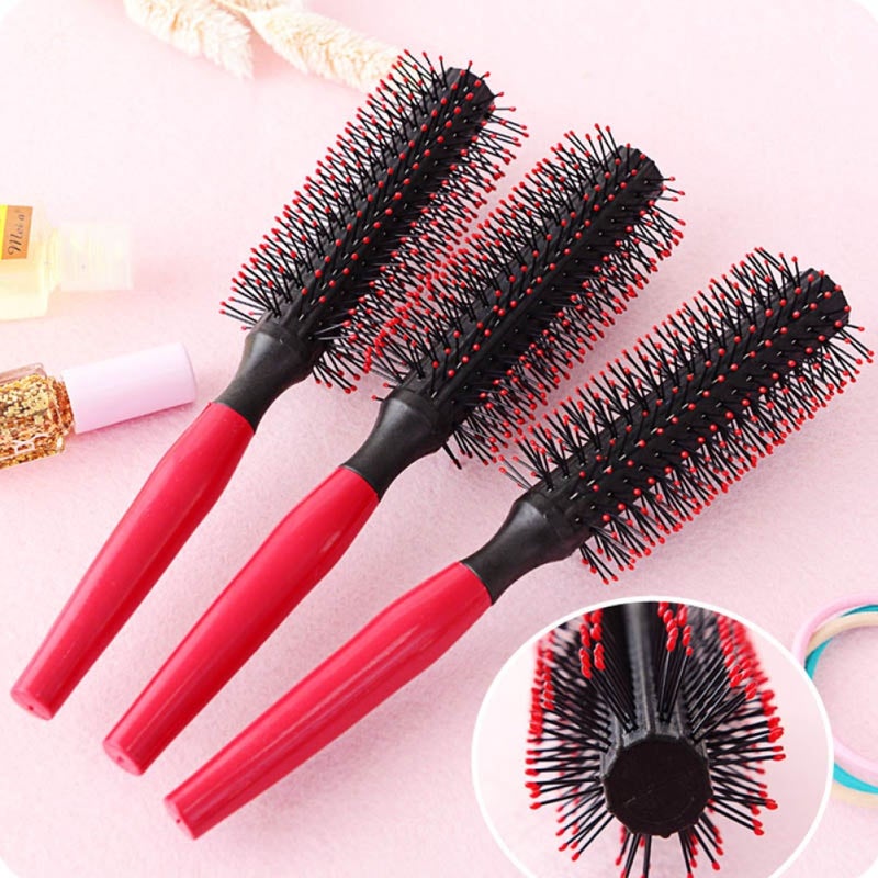 1pcs Women Round Hair Care Brush Hairbrush Salon Styling Dressing Curling Comb